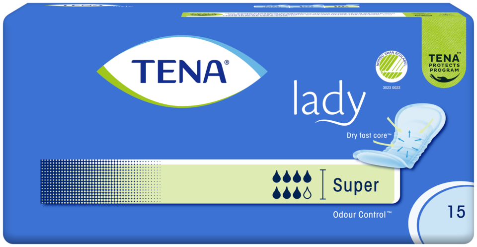 Dyna Super Absorption Bladder Control Incontinence Pads for Women