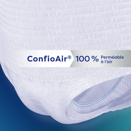 Technologie ConfioAir – Culotte 100 % perméable à l’air