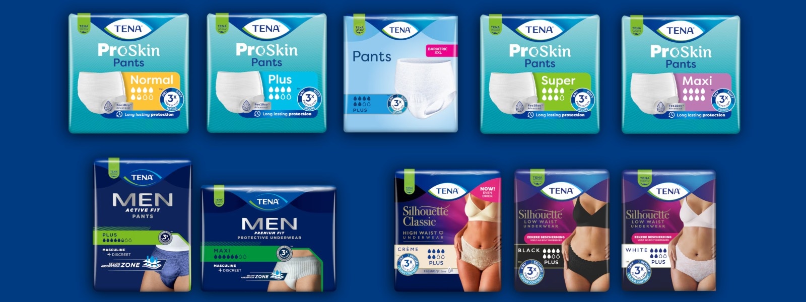 TENA Pants range