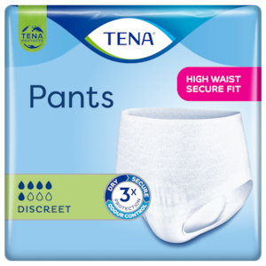 TENA Pants Discreet | Soft high waist incontinence pants