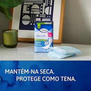TENA Discreet – Mantém-na seca. Protege como TENA