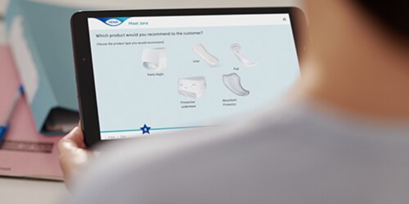 Zum TENA E-Learning Einführung in die Harninkontinenz
