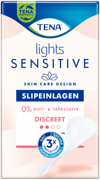 TENA Lights Sensitive Discreet | Slipeinlagen
