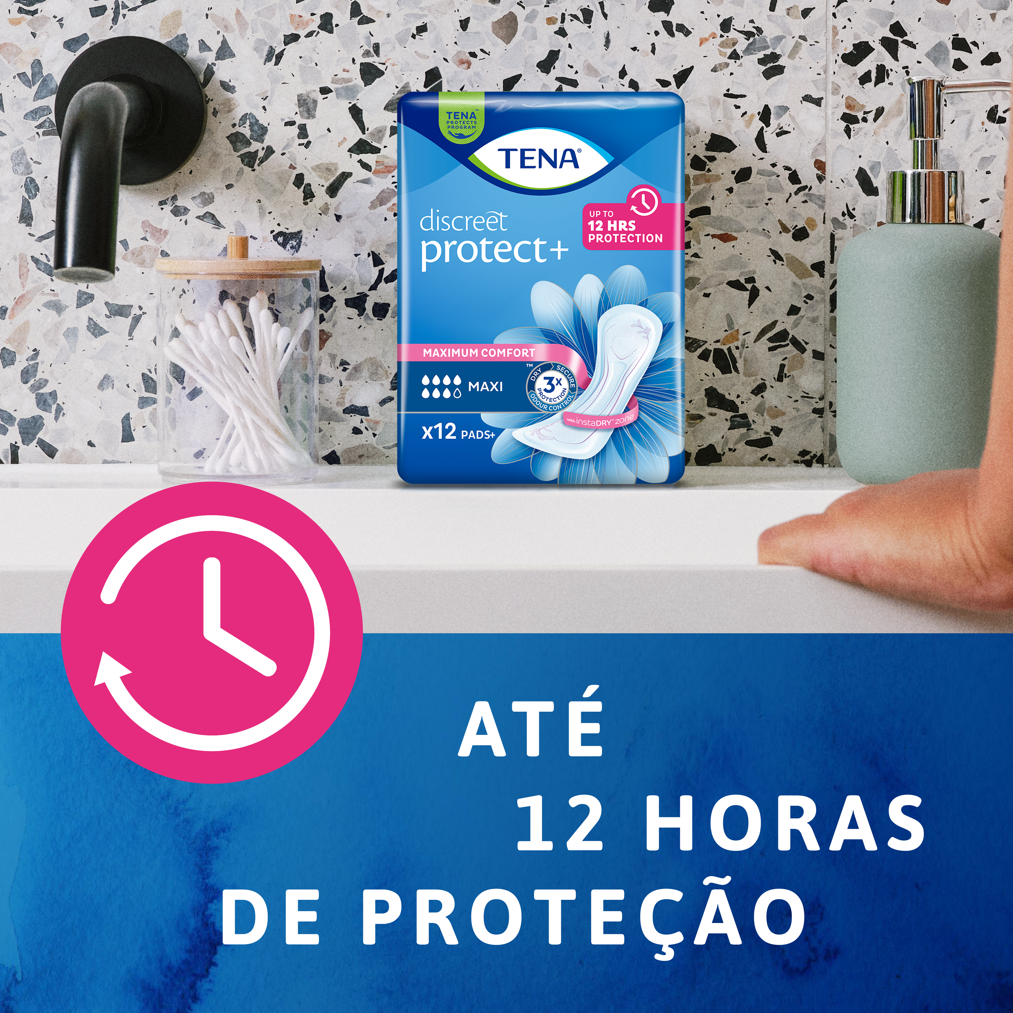 Até 12h de proteção