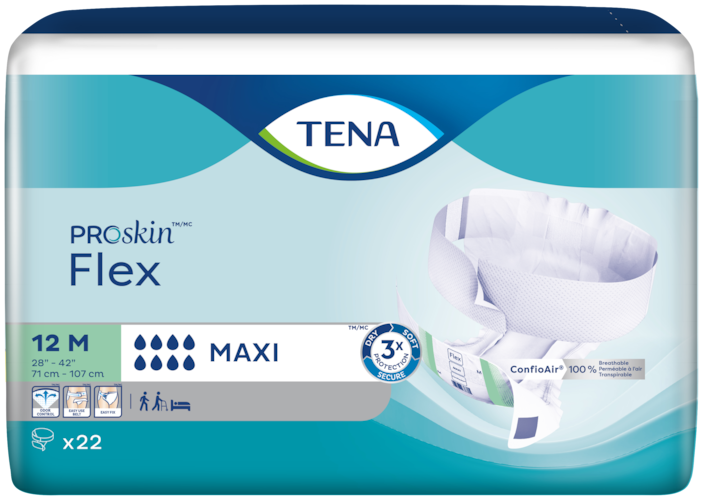 TENA ProSkin™ Flex Maxi | Belted Incontinence Briefs