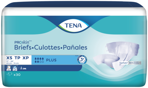 TENA ProSkin™ XS Briefs with ConfioAir® 100% Breathable T