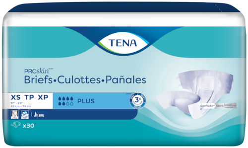 TENA ProSkin™ XS Briefs | Extra Small Incontinence Product
