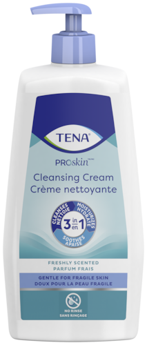 TENA ProSkin Cleansing Cream | For full body cleansing without water