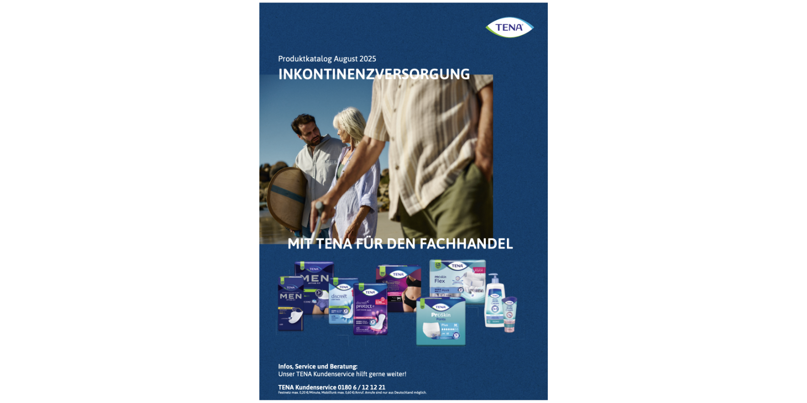Cover von TENA Produktkatalog