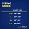 Size guide for TENA Men Overnight Max underwear
