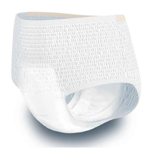 Hlačke TENA Pants ProSkin Normal – Vpojne hlačke za inkontinenco s trojno zaščito za suhost kože, mehkobo in varovanje pred iztekanjem.