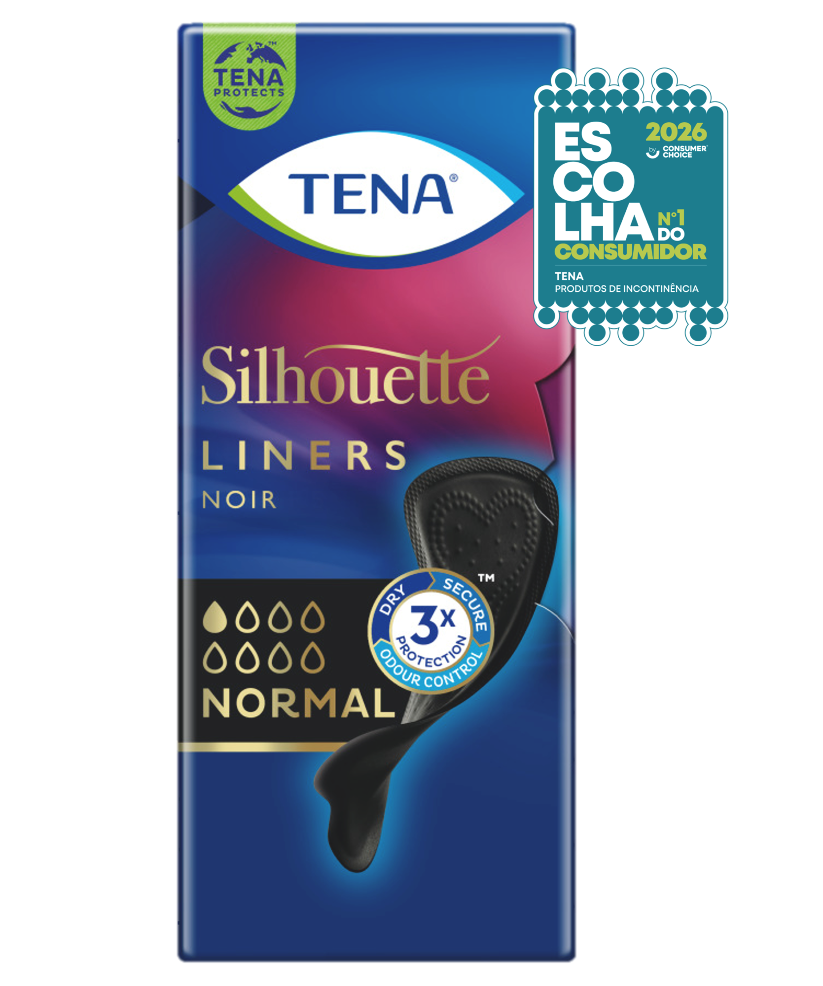 TENA Silhouette Noir Normal