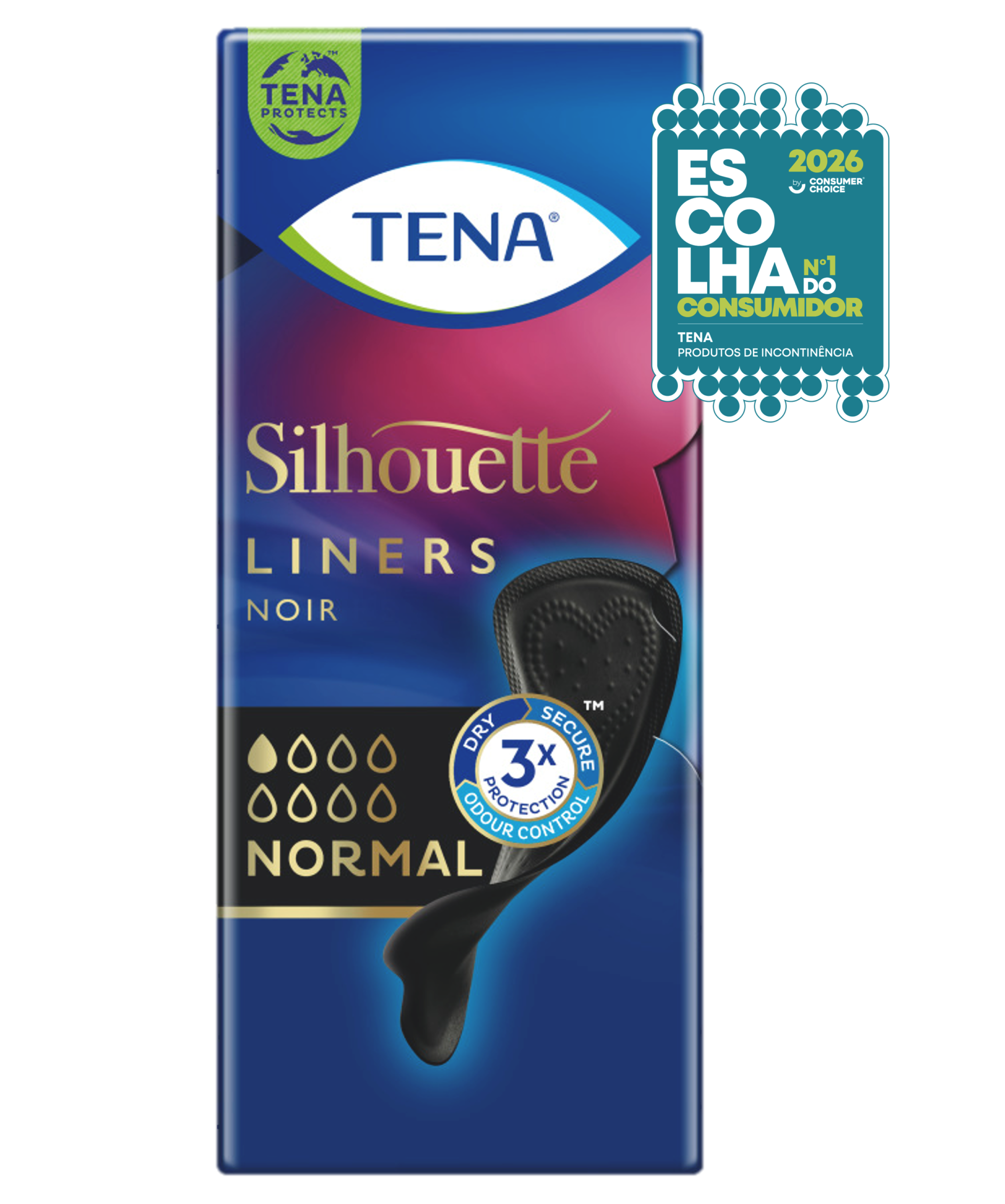TENA Silhouette Noir Normal