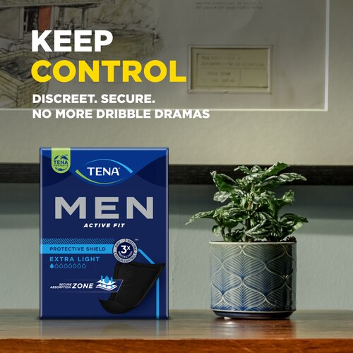 Men Discreet compresas para la incontinencia level 2