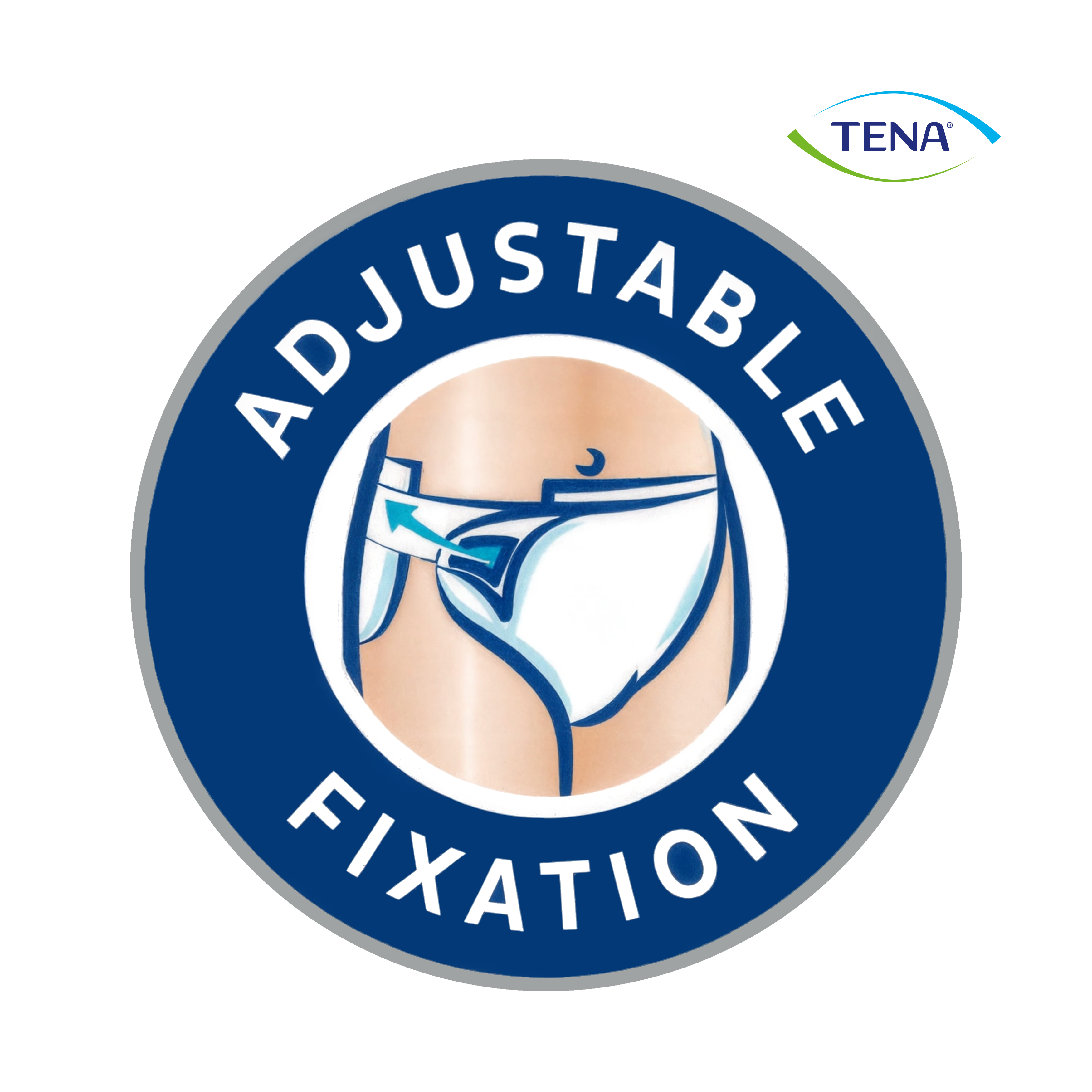 Ikon för fördelen "justerbar fixering"