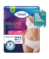 TENA Silhouette Plus Cintura Baixa Branco
