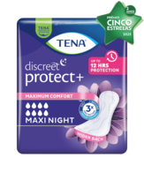 TENA Discreet Protect+ Maxi Night