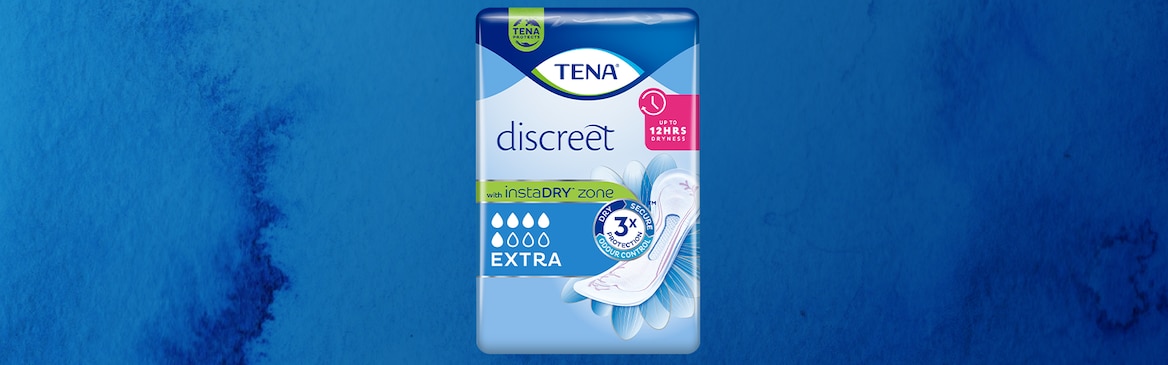 TENA Discreet Extra | video om inkontinensbind
