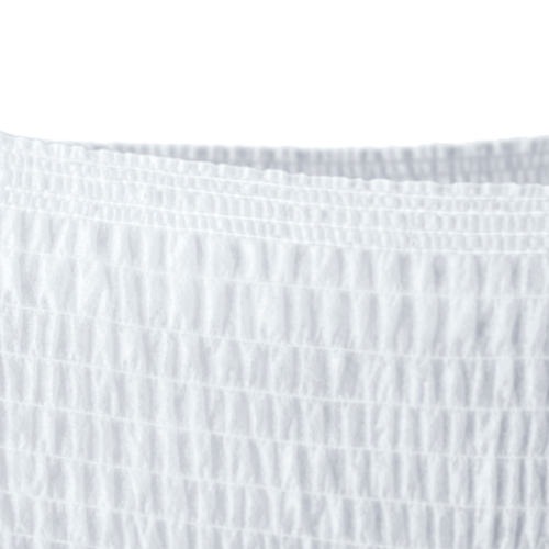 TENA Pants biksītes ir izgatavotas no mīksta materiāla vēl ērtākai lietošanai