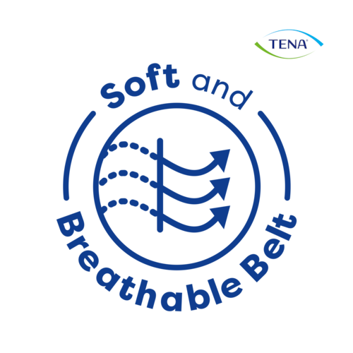 Ikona výhody „Mäkké a priedušné upínanie“