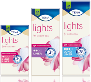 TENA Lights Produktabbildung TENA Lights Produktabbildung
