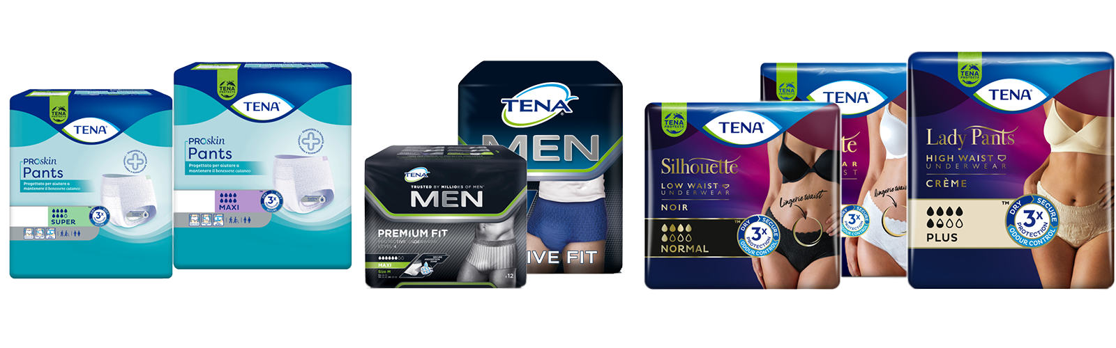 Immagine della gamma di prodotti TENA Pants 