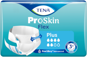 Záber balenia nohavičiek TENA Proskin Flex Plus
