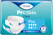 Záber balenia nohavičiek TENA Proskin Flex Plus Záber balenia nohavičiek TENA Proskin Flex Plus