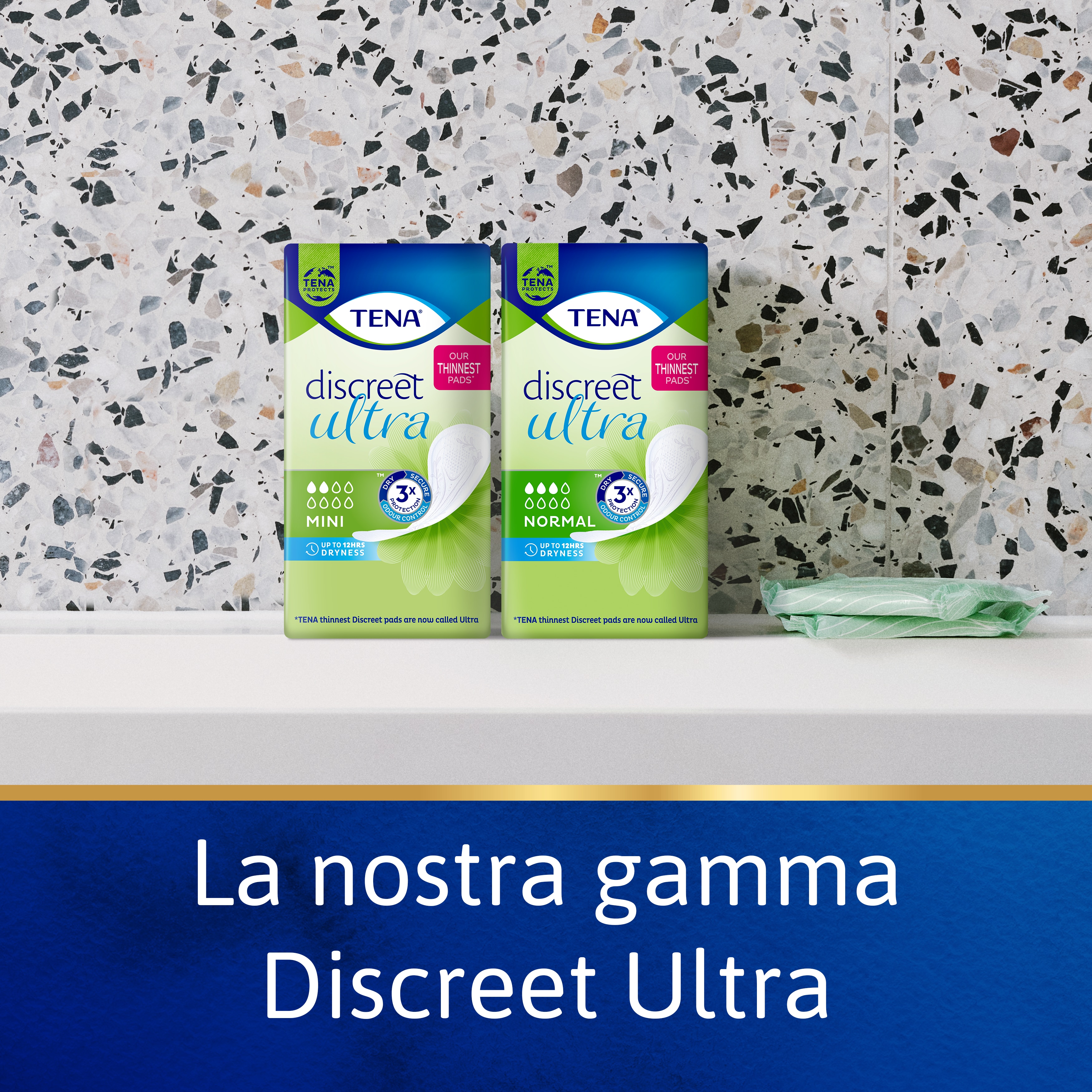 La nostra gamma Discreet Ultra