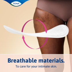 TENA lights bladder weakness liners are breathable